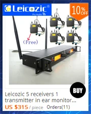 Leicozic, двойной беспроводной микрофон, профессиональный, mikrafon, беспроводной микрофон, microfonos, inalambricos, профессиональный микрофон, 751-800 МГц