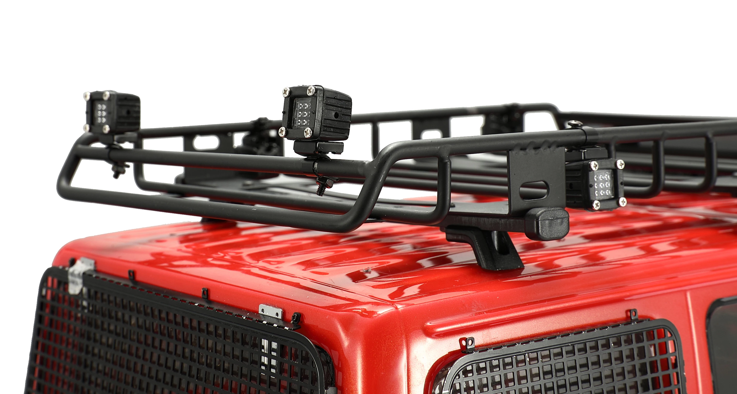 RC Car Light Kits Sidelight with Mount Holder LED Lamp Spotlight Set 1/10 1/12 Truck Rock Crawler Off-road