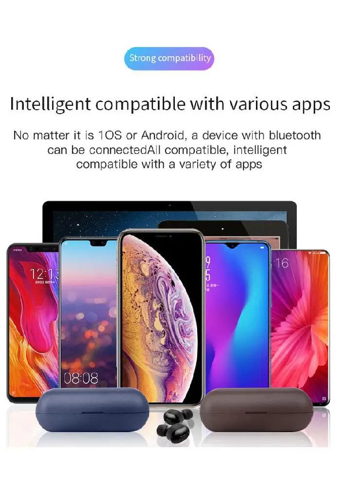 TWISTER. CK Мини Bluetooth наушники гарнитура TWS V5.0 3D стерео беспроводные наушники спортивные наушники с микрофоном