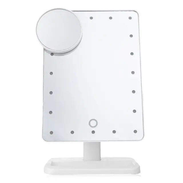 $US $18.10 Multi Function Beauty Makeup Mirror Rotatable Mirror Portable Touch Sensor Mirror With Lamp