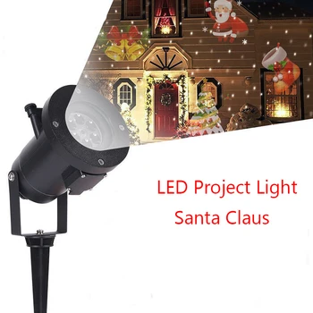 

Waterproof Snowman LED Laser Projector Light Lawn Light Wall Light Multi-Color For Xmas New Year Halloween Party Outdoor Use