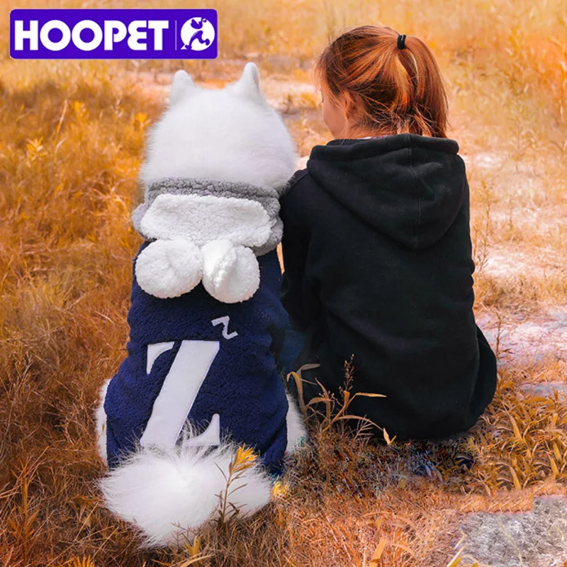HOOPET Одежда для собак зимнее теплое пальто больших куртка товары домашних
