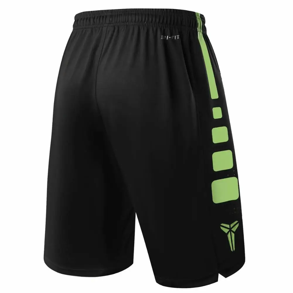 Green Mens Basketball Shorts Males Basketbol Jersey Plus Size Quick Dry Running Training sport hommeWith Pockets New Arrival - Цвет: Green