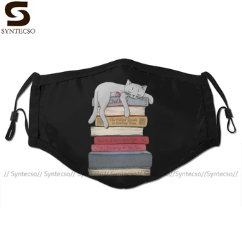 

Like Mouth Face Mask How To Chill Like A Cat Facial Mask Kawai Cool with 2 Filters for Adult