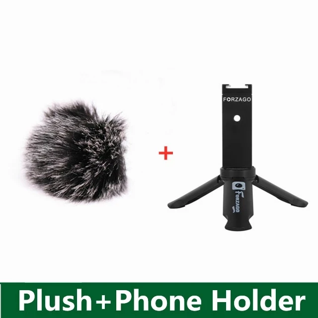 BOYA BY-M1 3,5 мм Аудио Видео Запись петличный микрофон с отворотом для iPhone Android Mac Vlog микрофон для DSLR камеры видеокамеры Reco - Цвет: plush phone clip