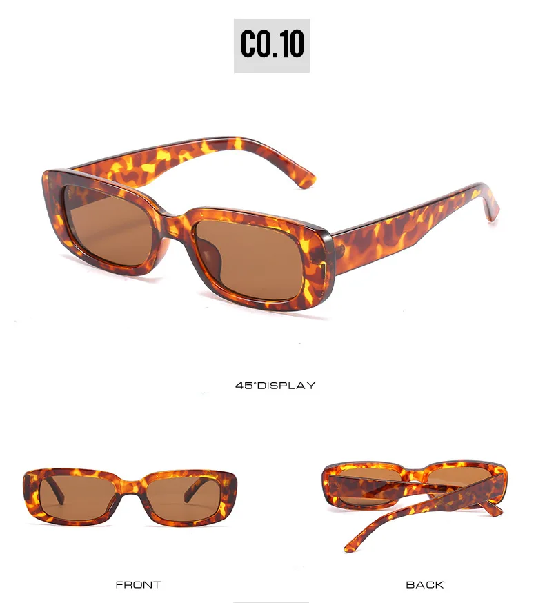 guess sunglasses OEC CPO Small Square Sunglasses Women Plastic Frame Orange Gradient Sunglasses Female Trendy Brand Designer Eyeglasses UV400 womens ray bans