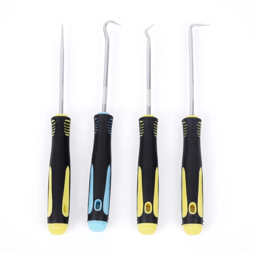 

165mm Craft Hand Repair Tools O-Ring Seal Hook Remover Steel Plastic Automotive Pick Set Handheld Disassembly Tool
