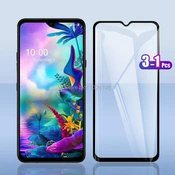 Перейти на Алиэкспресс и купить 3 шт. для LG G8X ThinQ / V50S ThinQ 5G 6,4 дюймПолное покрытие закаленное стекло Защита экрана Взрывозащищенная защитная пленка