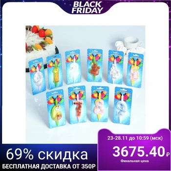 

Show box with candles for cake figures "zverushki" 50 pieces 1568451