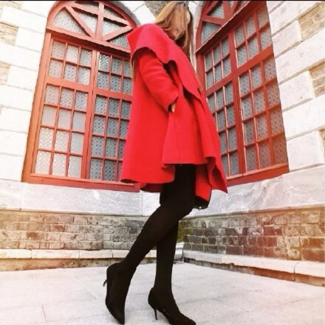 Autumn And Winter New Style WOMEN'S Dress Korean-style Woolen Jacket Wool Overcoat South Korea Dongdaemun Double-Sided Duff