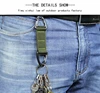 3PCS Tactical Molle Belt Keeper Webbing Clip Keychain Holders Backpack Carabiners Hook Water Bottle Hanger Key Ring Clasp Clip 6