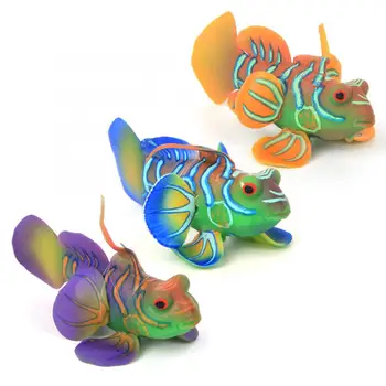 

Decoration Sea Shells Starfishes Aquarium Fish Tank Safe Silicone Luminous Simulation Frogfish Landscape Decoration Seashells