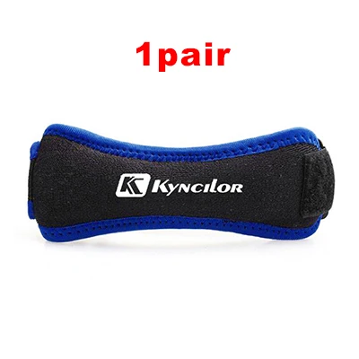 1 pair blue Arbot Регулируемый наколенник защитный ремень защита опорный коврик с поясом спортивный наколенник черный Keenpads открытый - Цвет: 1 pair blue