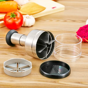 

New Food Chopper Multi-functional Mincer with Stainless Steel Blade Ginger Onion Fruit Vegetable Garlic Cutter Manual Chopper To