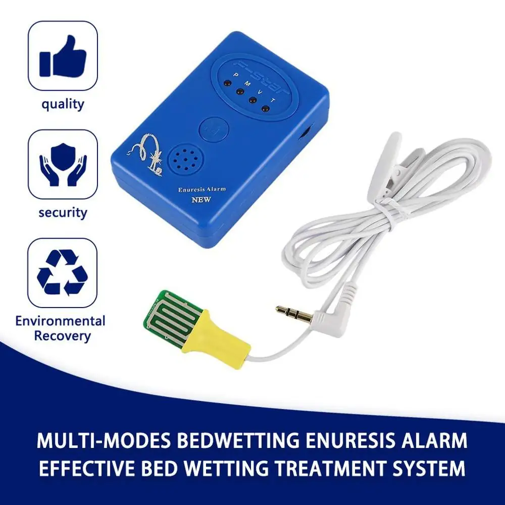 

3 in 1 Multi-modes Bedwetting Enuresis Alarm Effective Bed Wetting Treatment System Minicomputer Control Potty Training Device