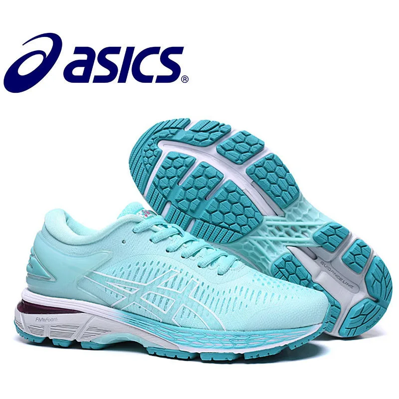 Asics-Kayano 25 женская обувь дышащая устойчивая обувь для бега уличная теннисная обувь Asics-gel kayano 25