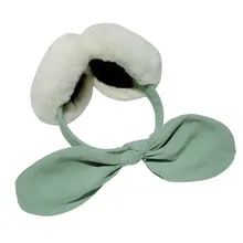 Креативный сплошной цвет плюшевые наушники женские повседневные дикие теплые и удобные завязанные наушники ветрозащитные осенние зимние разноцветные