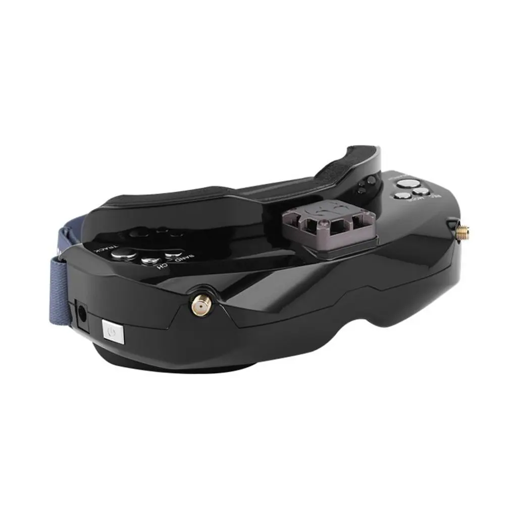 5,8 GHz 48CH разнообразие FPV очки поддержка HDMI отслеживание головы с вентилятором DVR фронтальная камера для радиоуправляемого дрона