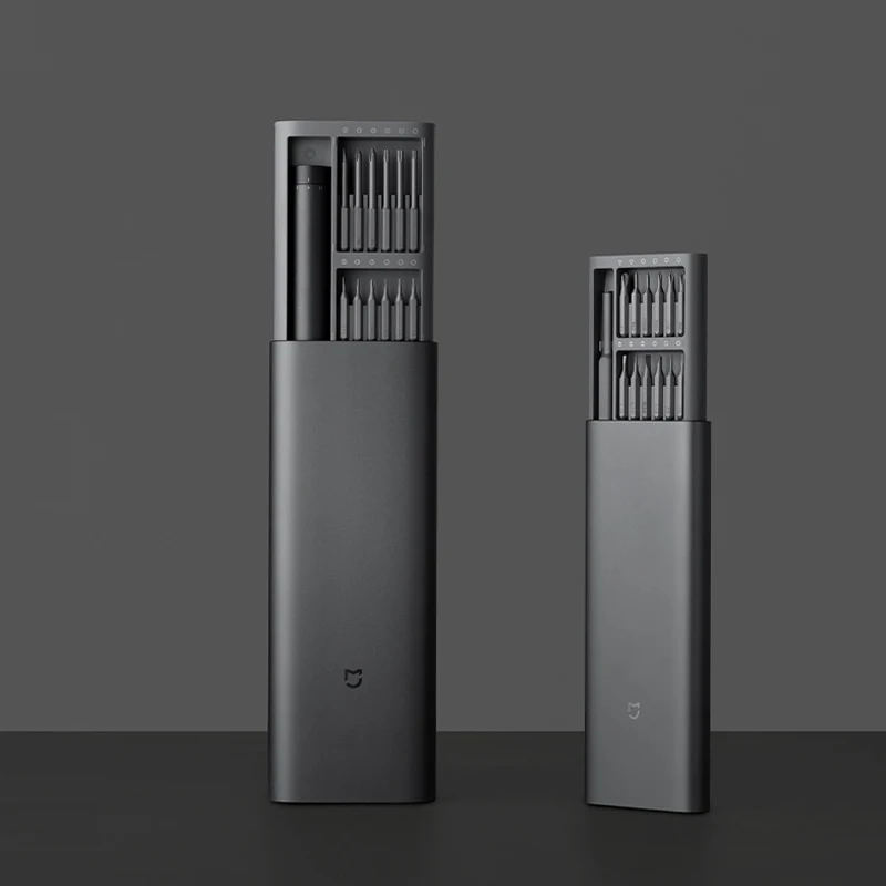 Xiaomi Mijia Electrical Precision Screwdriver Kit 2 Gear Torque Control 400 Screw 1 Type-C Rechargeable Magnetic Aluminum Case