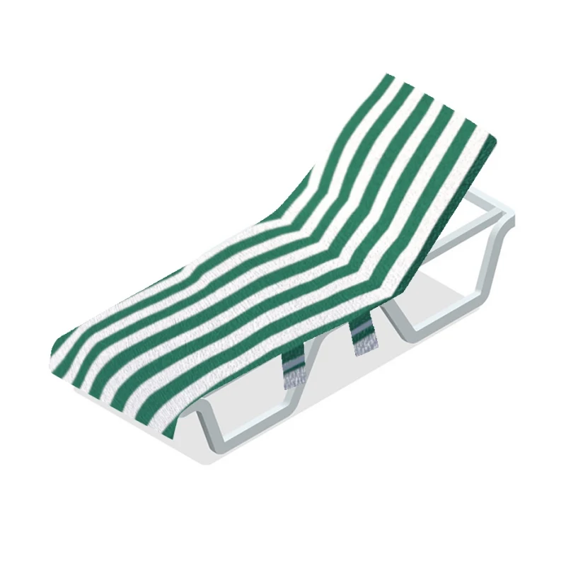 Toalha de Praia Toalha com Bolsos Cadeira Cobre Piscina Capas Chaise Toalha Seca Rápida Nova Chegada 2020