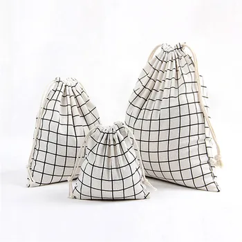 

Vogvigo Portable Drawstring Storage Bag Cotton Storage BagsShoe Holder Laundry Lingerie Drawstring Backpack Draw String Bags