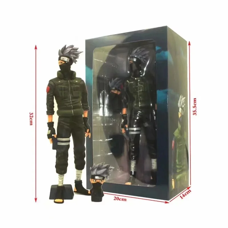 Yaya Аниме Наруто konoha Ninja Хатаке Какаши Супер огромный сменный штекер в коробке гаражный комплект