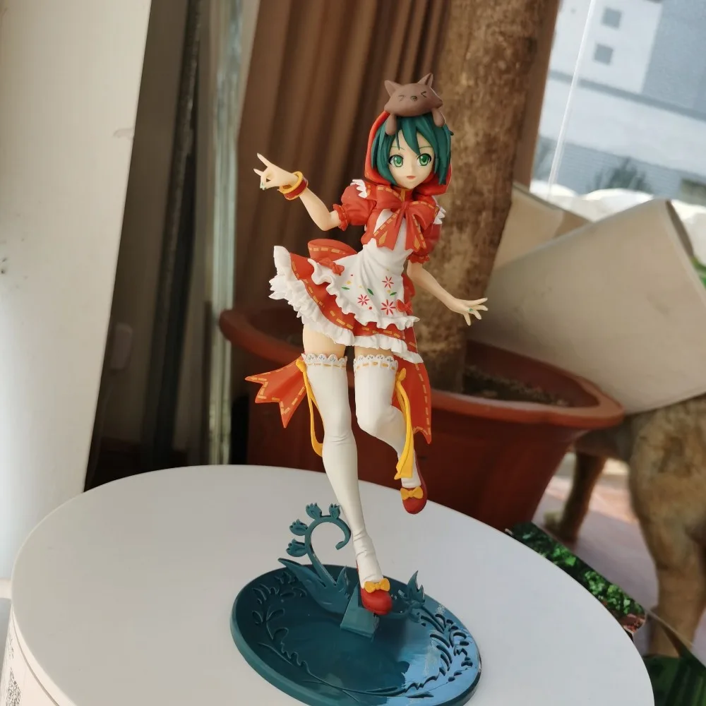 Anime The Tenth Anniversary Snow Princess Anime Figure Models Japanese Virtual Singer Dolls Shf Periphery Toys New