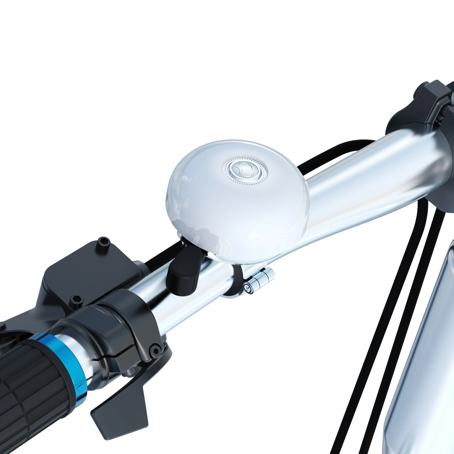 Campanello Per Bicicletta In Alluminio Greallthy, Suono Forte E Chiaro, Per Manubri 19-25,4 Mm