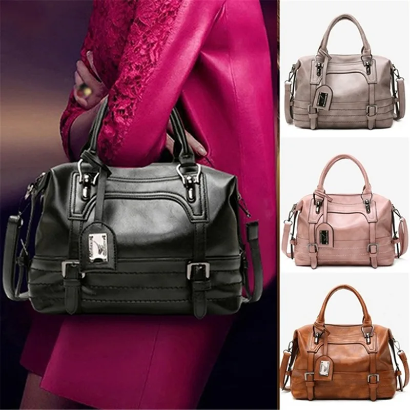 Vintage Women's Handbags Famous Fashion Brand Candy Shoulder Bags Ladies Totes Simple Trapeze Women Messenger Bag | Багаж и сумки
