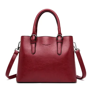 

2020 Ladies Luxury Shoulder Bag Woman Genuine Leather Handbags Bags Large Casual Tote Fashion Designer Hand Bags for Women