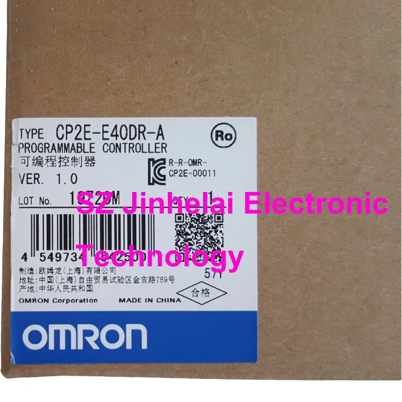 New and Original CP2E-E40DR-A Compacto Controlador Omron Controller Plc Module Reliable Controls Relay output