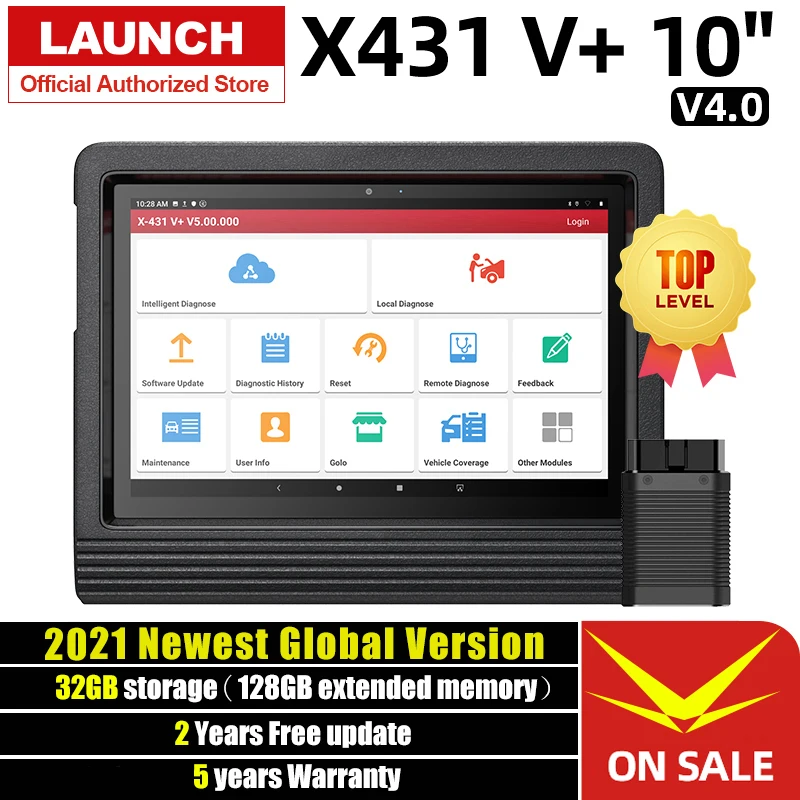 Launch X431 V Plus автомобильный диагностический сканер автоматический инструмент