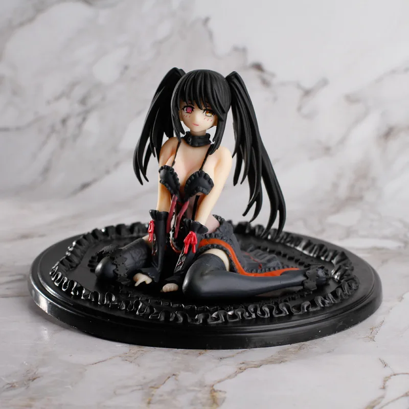 

Anime DATE A LIVE 2nd Generation Tokisaki Kurumi Nightmare Action Figure 9cm PVC Collection Model Dolls Toys for Boys Gifts