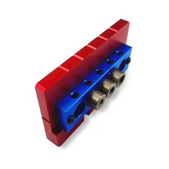 

Woodworking Hole Puncher Tool 5pcs Dowelling Positioner Drilling Jig Saw