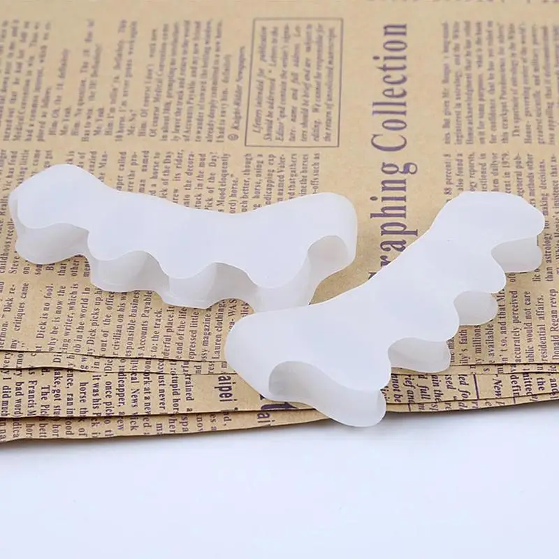 1 pair Toe Straighteners Bunions Relief Hammer Toe Athletes Correctors Treatment Valgus Yogis Toe Separators For Dancers Ge P1J1