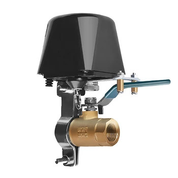 

TUYA WiFi Smart Gas Valve Smart Home Automation Control Valve for Gas Work with Alexa Google Assistant IFTTT EU Plug