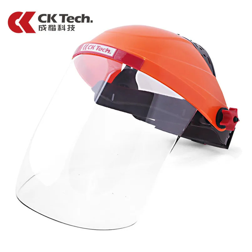 

CK Tech. Clear Protection Face Shield Solder Mask Lens Eye Protect Safety Shields Cooking Mask Anti-shock Splash Welding Helmet