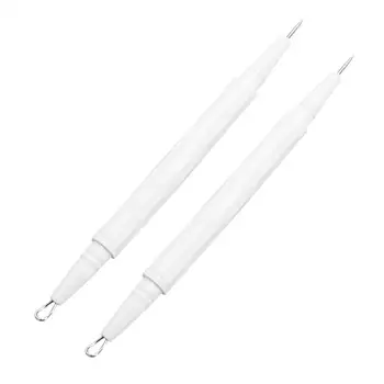 

2pcs Stainless Steel Pimples Needle Multifunctional Acne Needle Lightweight Acne Remover Piple Cleaning Blackhead Remover Needle