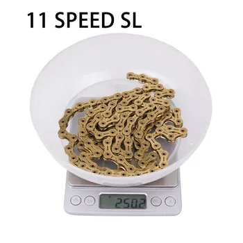 

10/11-Speed Road Bike Hollow Chain for CAMPAGNOLO Bicycle Noiseless Superlight
