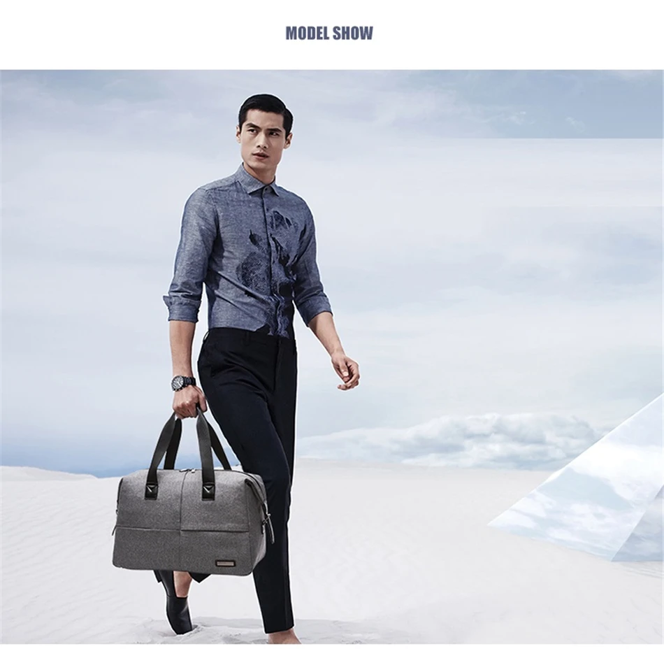 New Men's Large Waterproof Handbag Casual Fitness Luggage Bag Men Multi-function Duffle Bag Fashion Sports Business Travel Bags