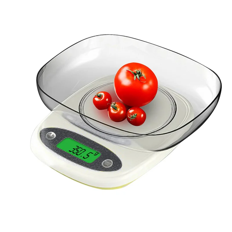 7kg backlight bowl Цифровые кухонные весы премиум класса, кухонные весы для выпечки, 7 кг/15 фунтов, 3 кг/7 фунтов - Цвет: 7kg backlight bowl