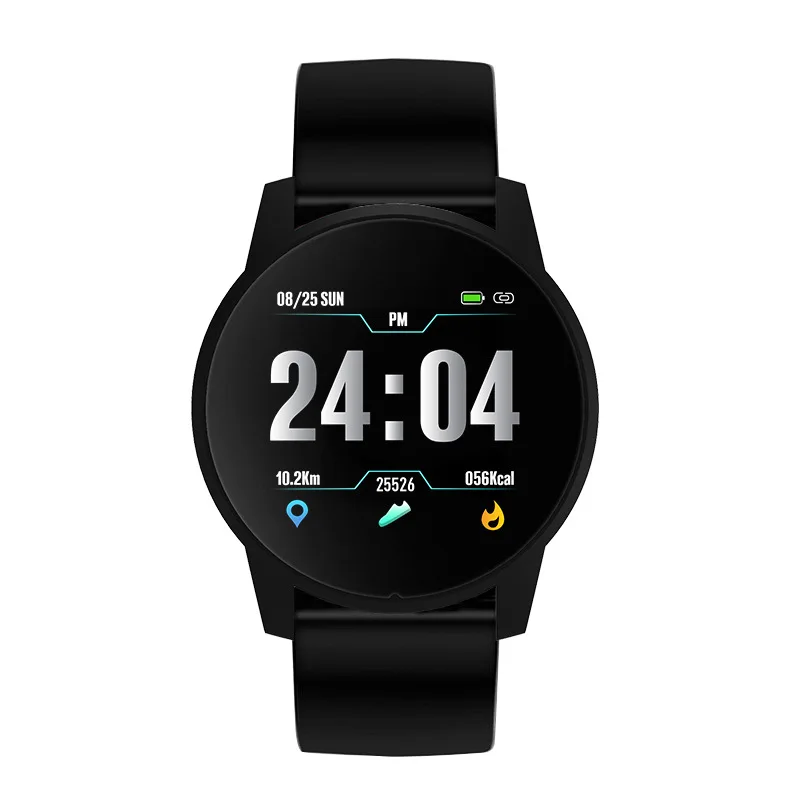 

B2 Smart Watch Smart Bracelet Outdoor Sports Fitness Alarm Clock Heart Rate Blood Pressure Heart Rate Tracker Big Round Screen S