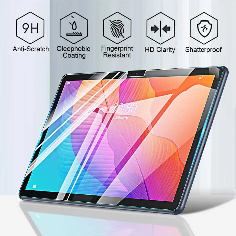 Anti-Burst Protective Tempered Glass For iPad Pro 12.9 2020 2021 2018 Screen Protector touch pens for ipads