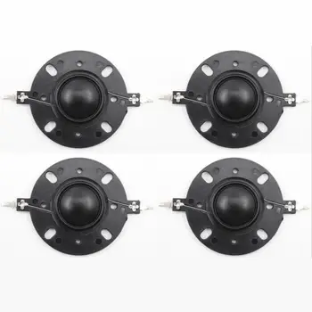 

4 pcs of 25.4 25.5mm (1") silk diaphragm dome Tweeters horn Drive voice coil