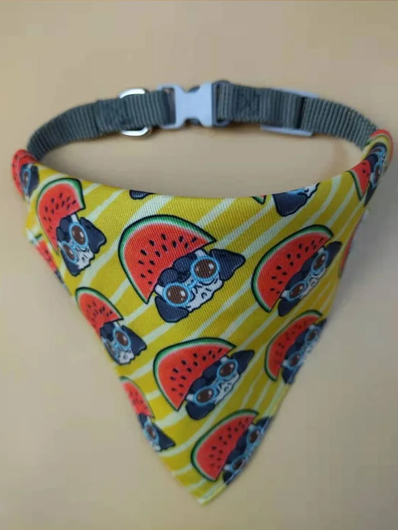 Triangle Bib Collar For Dog - Cute Bandana