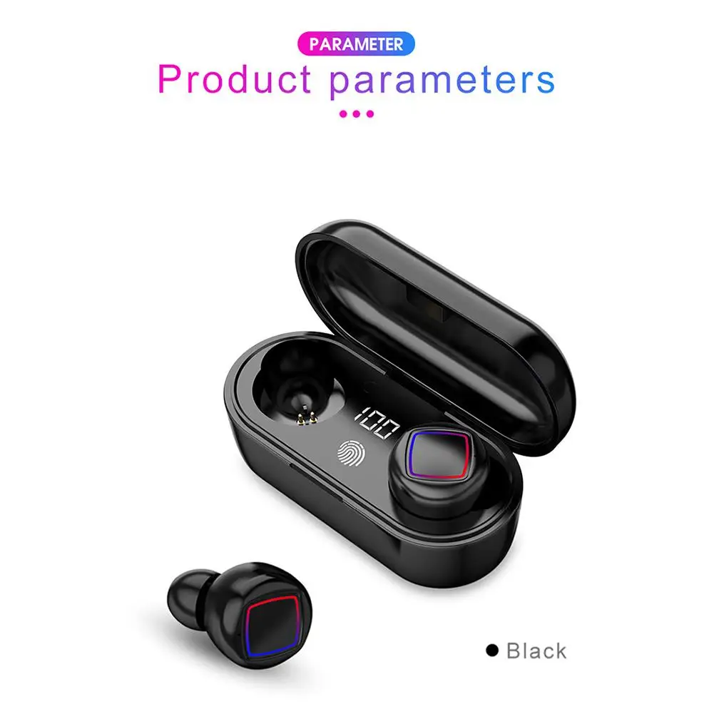 Высокое качество TWS беспроводная Bluetooth гарнитура 8D Hifi стерео спортивные наушники IPX7 водонепроницаемые F9 беспроводные наушники Q32 наушники