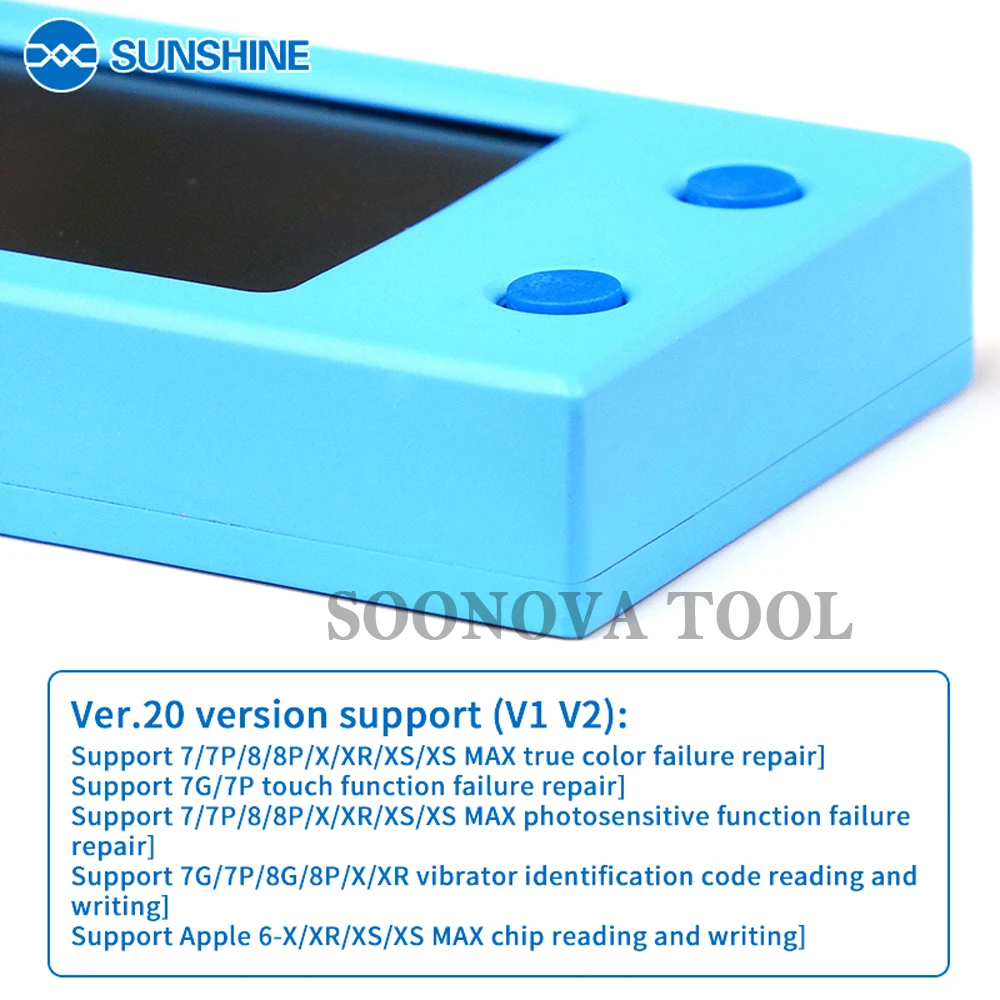 T-003 ЖК-экран светочувствительный сенсор программист для iPhone 7 7P 8 8P X XR XS XSMAX ЖК-экран сенсорный чип Инструменты для ремонта