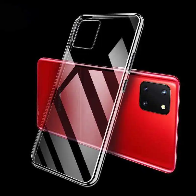 Ультратонкий Прозрачный мягкий чехол из ТПУ для Samsung Galaxy Note 10 Lite 9 8 Pro телефона |