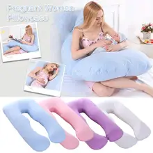 Подушка для беременных, подушка для сна для беременных женщин, постельные принадлежности для всего тела, u-образная подушка для длительного сна, многофункциональные подушки для беременных