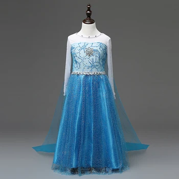 

Anna Snow Queen Costume Cosplay for Toddler Girl Halloween Carnival Elsa Princess Dress Children Birthday Gift